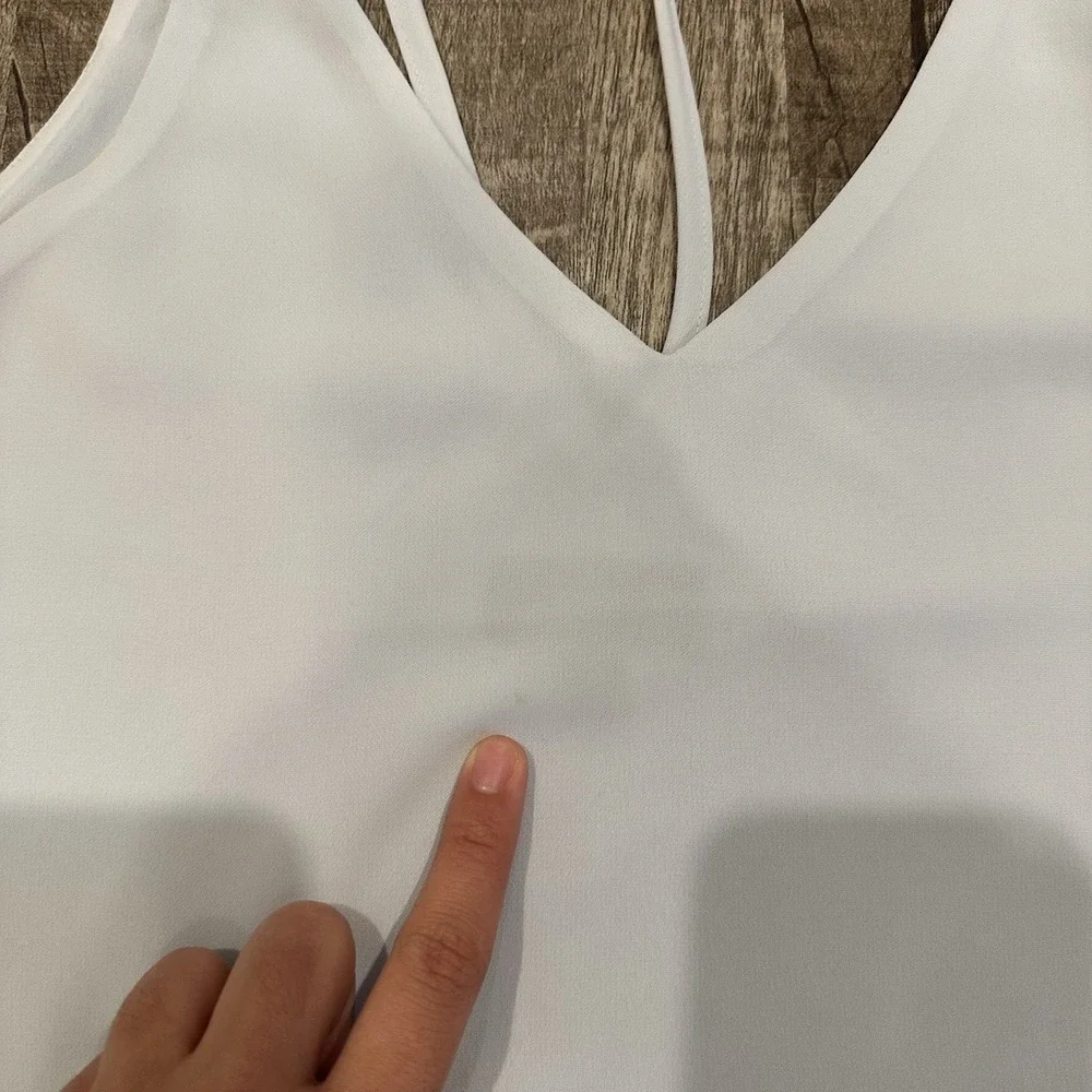 TopShop Lot of 2 Strappy Tank Top V Neck Sleeveless Blue Womens Size 2‎ US - Picture 4 of 13